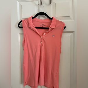 Coral Vineyard Vines polo